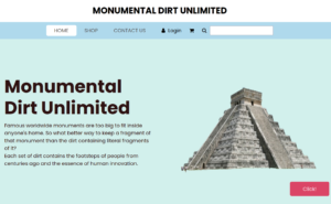 monumental dirt unlimited homepage